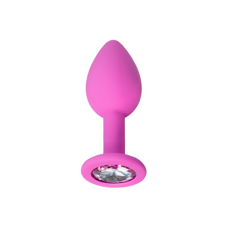 ToDo Brilliant Anal Plug in pink silicone, a beginner anal plug suitable for all experience levels.