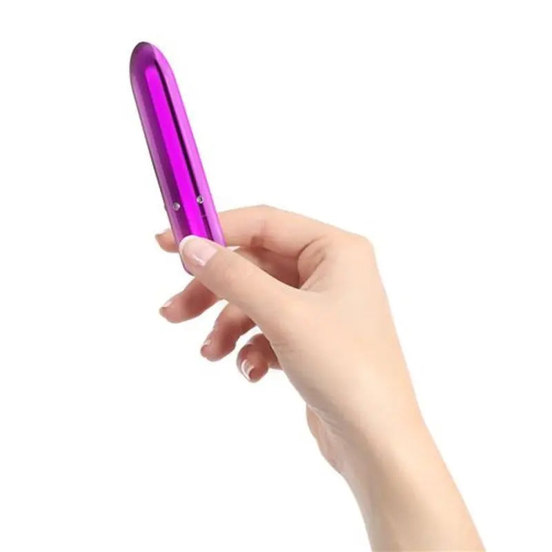 Pretty Point 4in Power Bullet Purple PowerBullet Discreet Intimate Essentials.