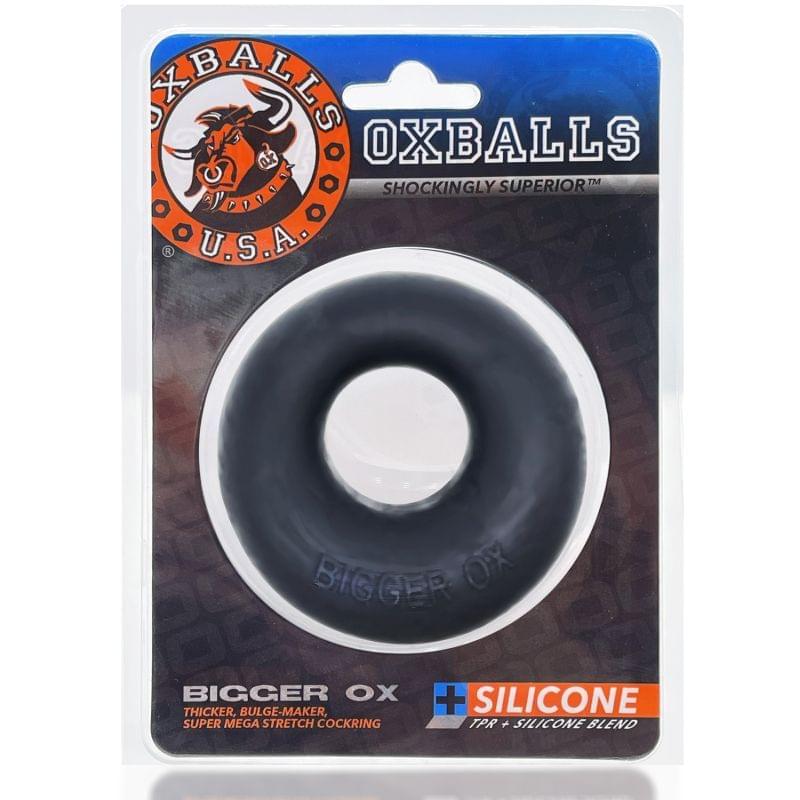 Bigger Ox Cockring Black Ice by OxBalls from Discreet Intimate Essentials for  Adult Toys, quality products at discount affordable prices.