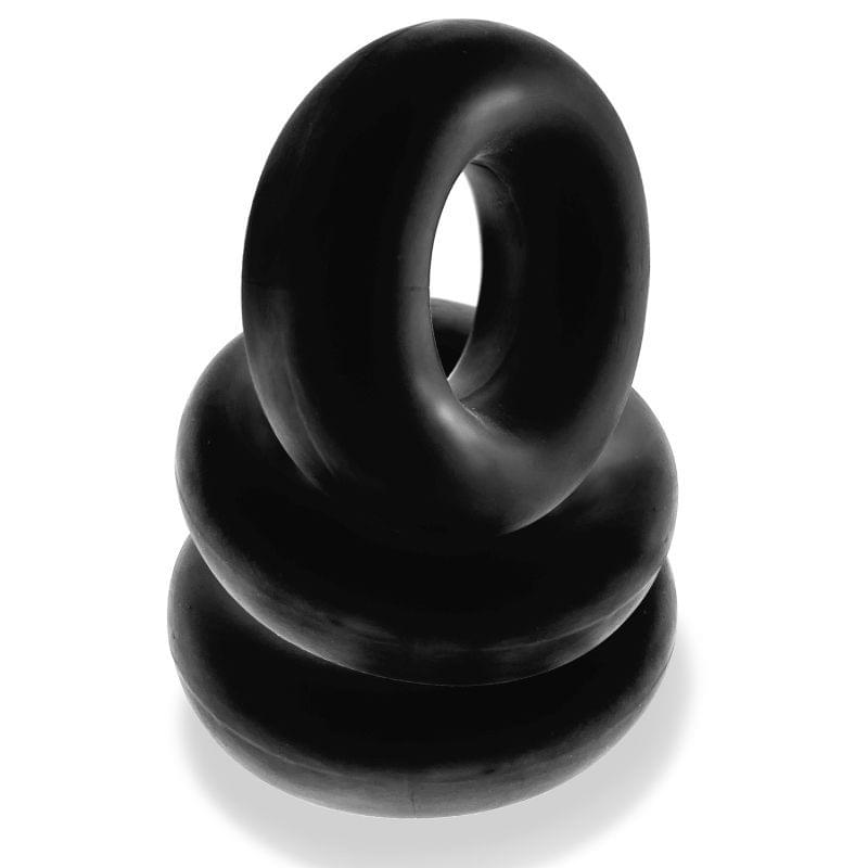 Fat Willy 3 Pc Jumbo Cockrings Black by OxBalls from Discreet Intimate Essentials for  Adult Toys, quality products at discount affordable prices.