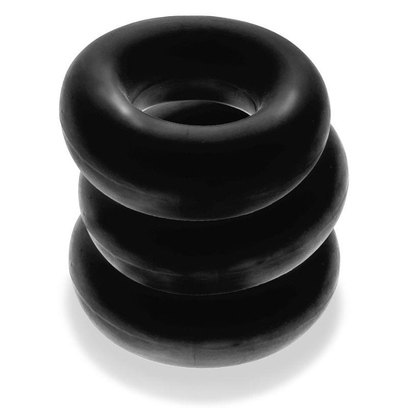 Fat Willy 3 Pc Jumbo Cockrings Black by OxBalls from Discreet Intimate Essentials for  Adult Toys, quality products at discount affordable prices.
