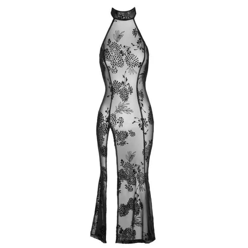 Long Tulle Dress Noir Discreet Intimate Essentials.