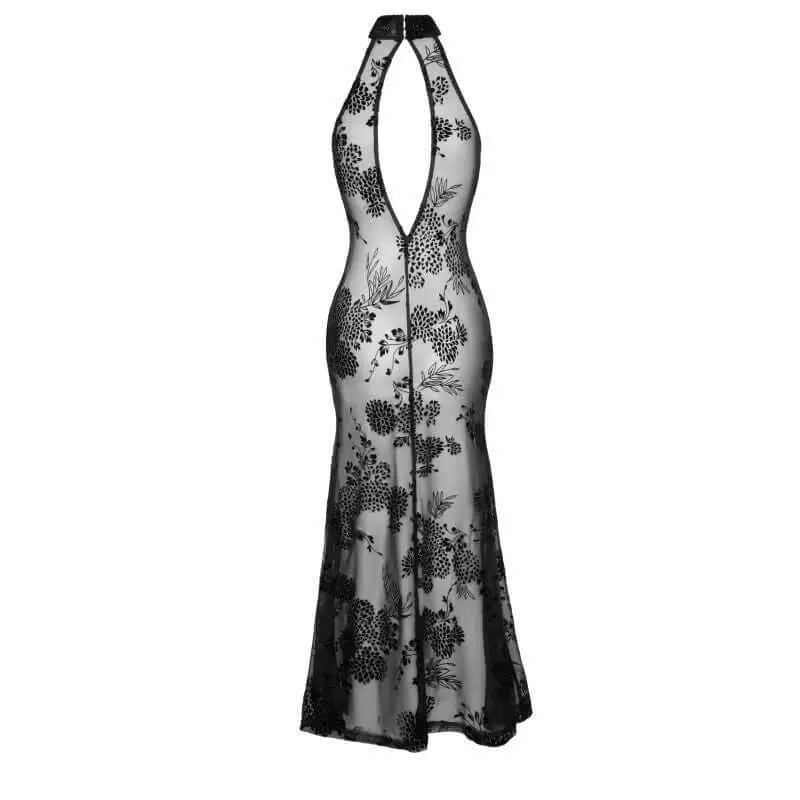 Long Tulle Dress Noir Discreet Intimate Essentials.