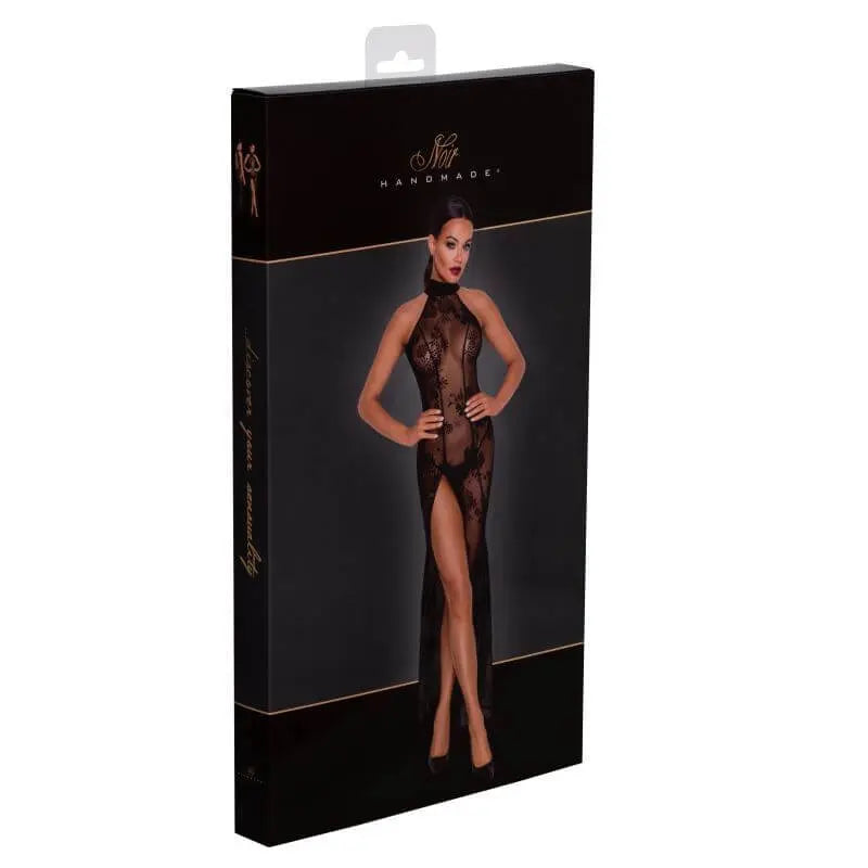 Long Tulle Dress Noir Discreet Intimate Essentials.