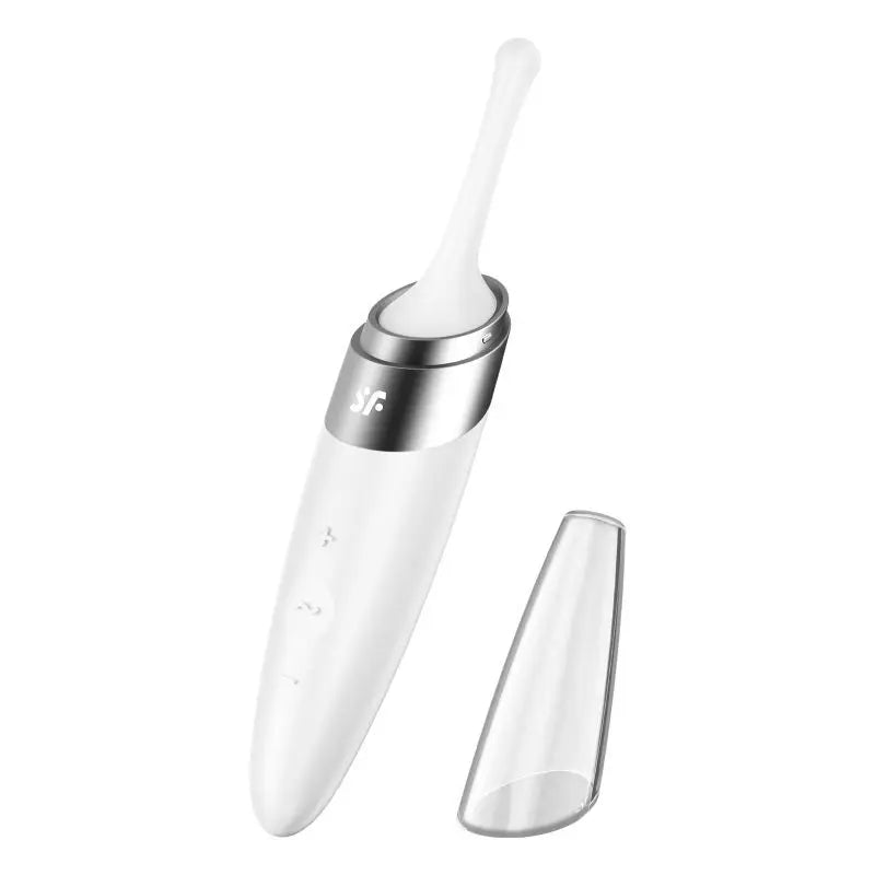 Satisfyer Twirling Delight Tip Stimulator White Satisfyer Discreet Intimate Essentials.