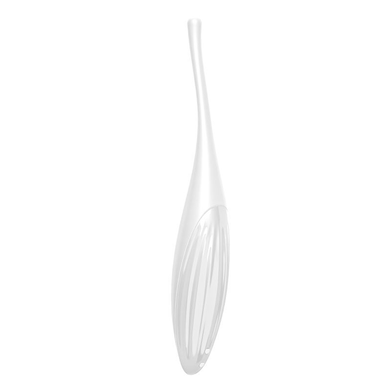 Satisfyer Twirling Joy Tip Stimulator White, designed for precise stimulation of erogenous zones.