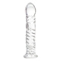 Sexus Glass Dildo Clear 16cm Sexus Glass Discreet Intimate Essentials.