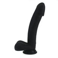 Realistic Cock w Balls Black X-MEN Discreet Intimate Essentials.