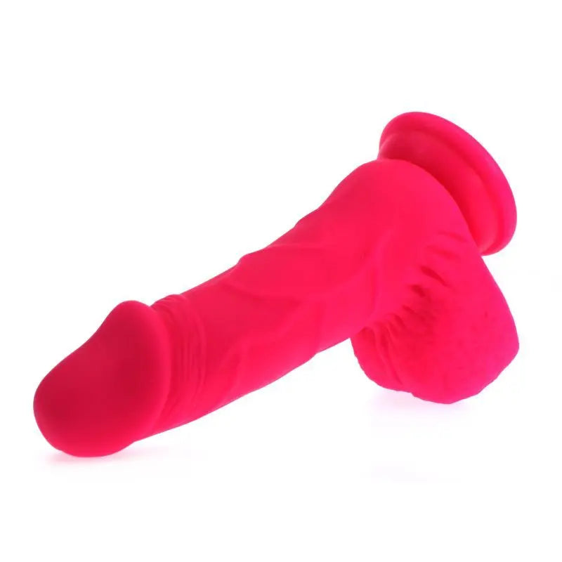 Pedro Thick Realistic Cock w Balls Pink X-MEN Discreet Intimate Essentials.