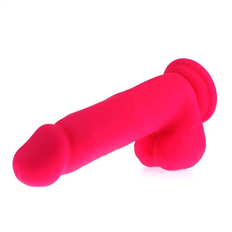 Thick Realistic Cock w Balls Pink X-MEN Discreet Intimate Essentials.