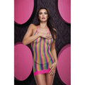 Rainbow Lace Mini Dress Lapdance Discreet Intimate Essentials.
