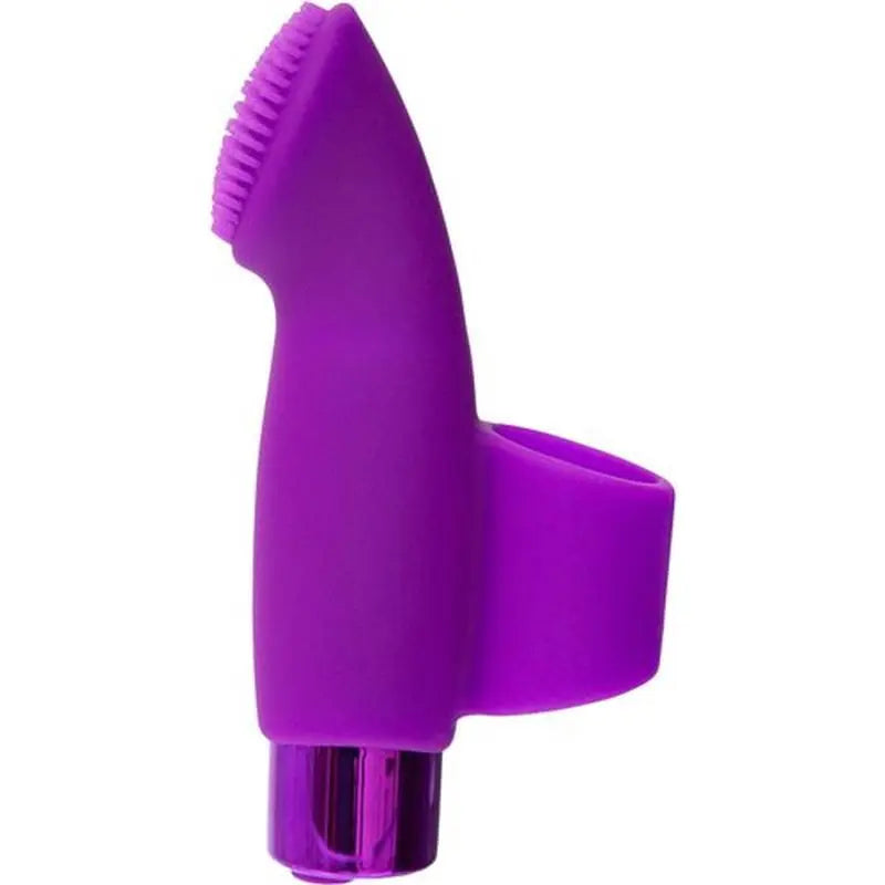 Naughty Nubbies Finger Vibe w Mini Powerbullet Purple PowerBullet Discreet Intimate Essentials.
