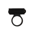 Power Bullet Cosmic Cock Ring w Bullet Black for enhanced pleasure and stimulation during intimate moments.