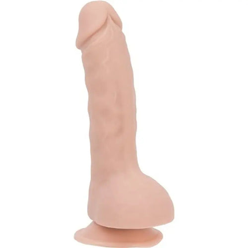 Brad 7.5in Dong Beige Addiction Discreet Intimate Essentials.