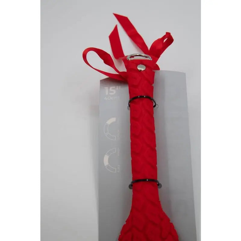 Tyre Paddle Large Red CreativeC Discreet Intimate Essentials.