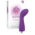 Skins Minis The Sweet G women's intimate massager in purple packaging for pleasure and stimulation.
