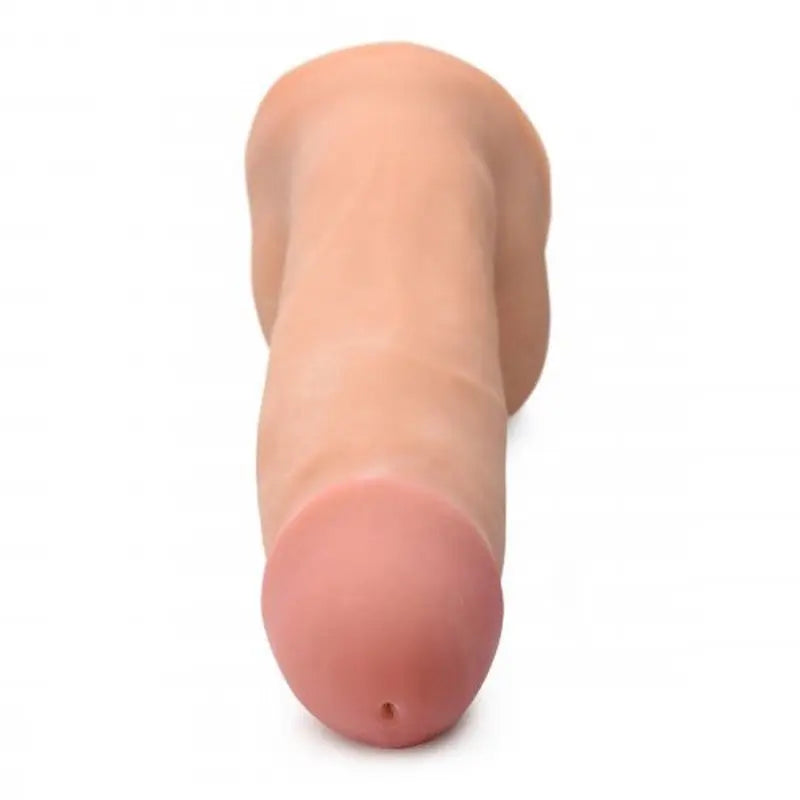 8in Dual Density Squirting Dildo w Balls Reservoir Loadz Discreet Intimate Essentials.