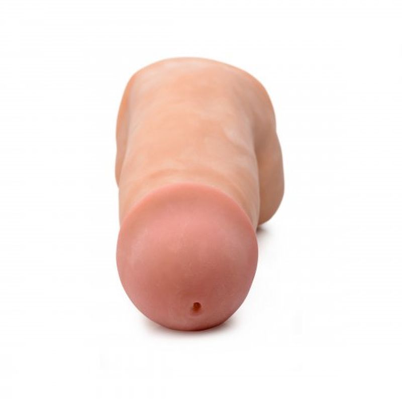 7in Dual Density Squirting Dildo w Balls Reservoir Loadz