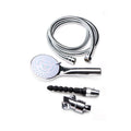 Discreet Shower Enema Set components including showerhead, hose, and enema attachment for easy cleaning.