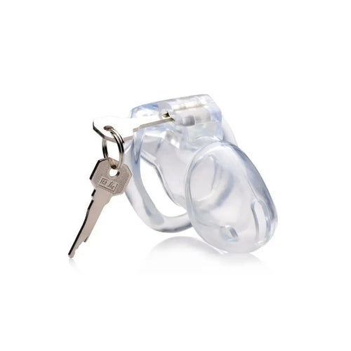 Clear Captor Chastity Cage Medium Master Series Discreet Intimate Essentials.
