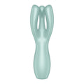 Satisfyer Threesome 3 lay-on vibrator for clitoral stimulation in mint color, designed for powerful external stimulation.