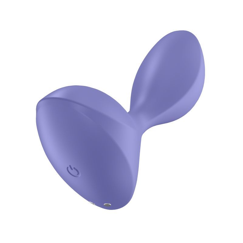 Satisfyer Sweet Seal vibrating anal plug lilac, body-safe silicone, waterproof, 12 vibration programs, USB rechargeable