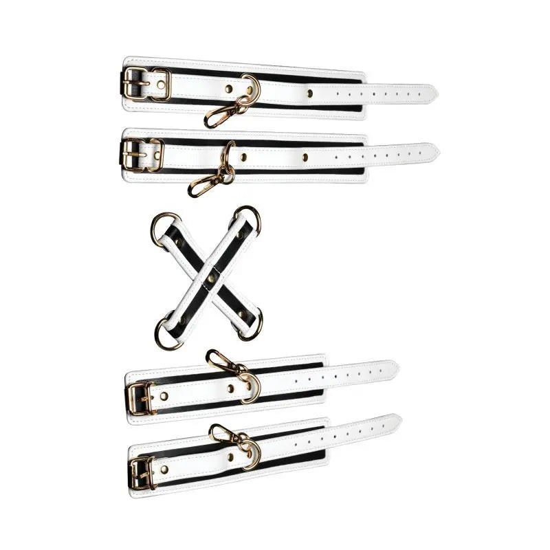 Kink In the Dark Glowing Hog Tie Set Fluro Green Master Series Discreet Intimate Essentials.