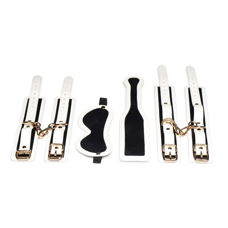 Kink In the Dark Glowing Bondage Set Fluro Green Master Series Discreet Intimate Essentials.