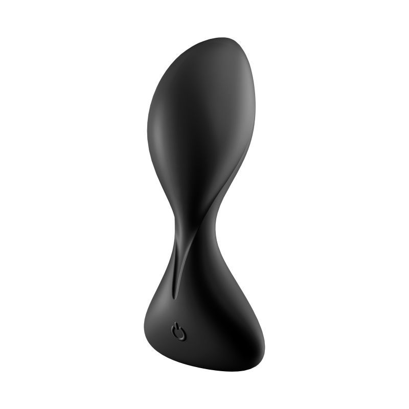 Satisfyer Trendsetter Connect App Vibrating Anal Plug Black, app controlled vibrating anal plug for targeted stimulation.