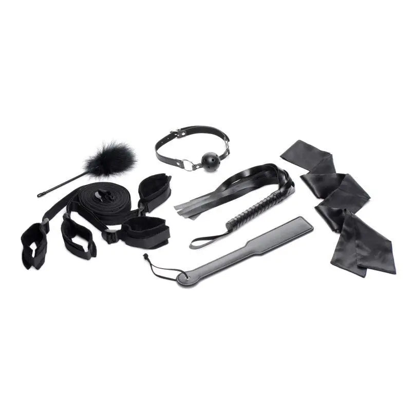 Bed Restraint Bondage Kit Black Strict Discreet Intimate Essentials.