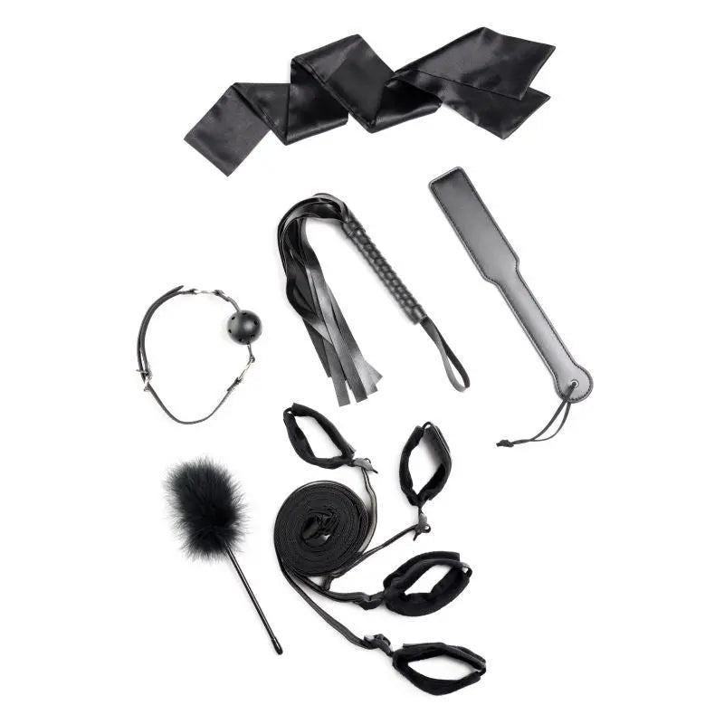 Bed Restraint Bondage Kit Black Strict Discreet Intimate Essentials.