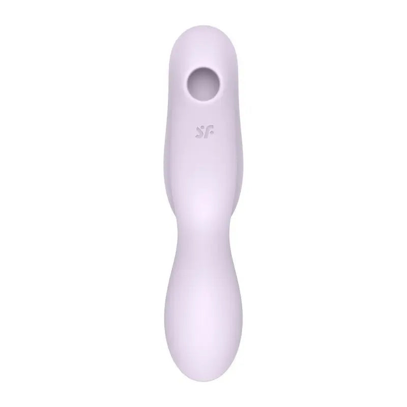 Satisfyer Curvy Trinity 2 Insertable Air Pulse Vibrator Violet Satisfyer Discreet Intimate Essentials.