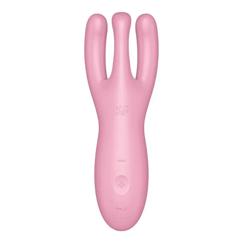 Satisfyer Threesome 4 Connect App Layon Vibrator Pink Satisfyer Discreet Intimate Essentials.