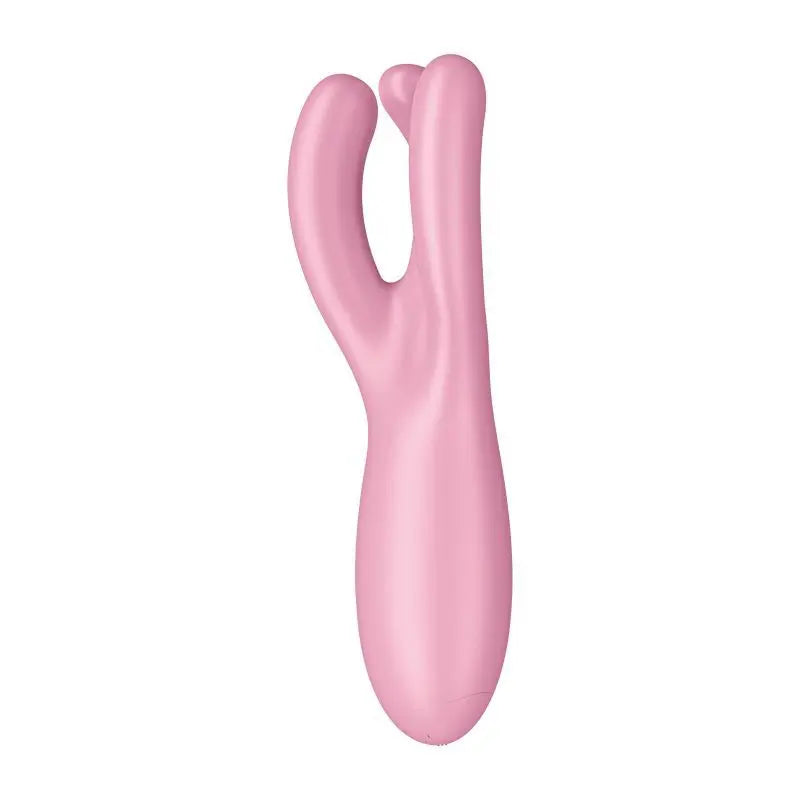 Satisfyer Threesome 4 Connect App Layon Vibrator Pink Satisfyer Discreet Intimate Essentials.