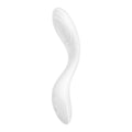 Satisfyer Rrrolling Pleasure G-Spot Vibrator White, a G-spot vibrator with rolling ball for enhanced stimulation.