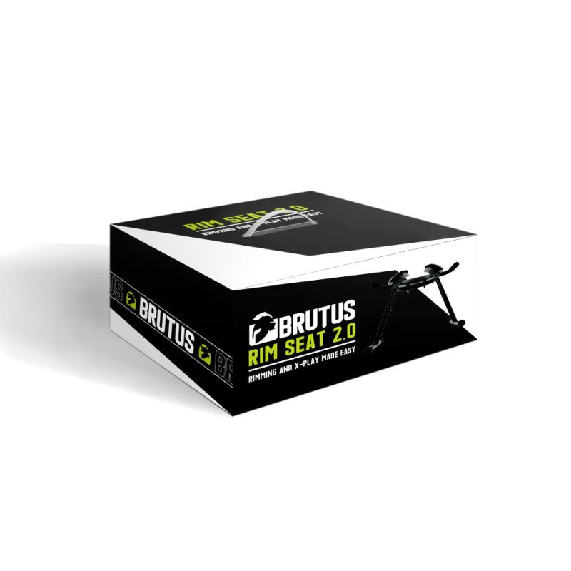 Brutus Rim Seat 2.0 box for rimming and X Play, designed for comfort and intensity in adult play.