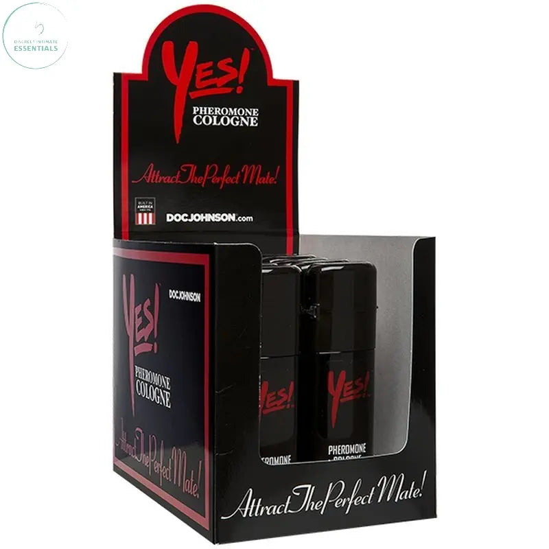 Affordable quality Yes Pheromone Cologne 29.5ml  from Doc Johnson by Discreet Intimate Essentials with Discreet Delivery 