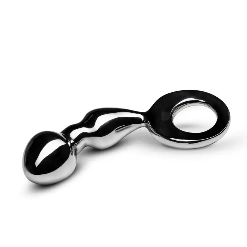 Drang Fun Metal Anal Plug Silver Sinner Discreet Intimate Essentials.