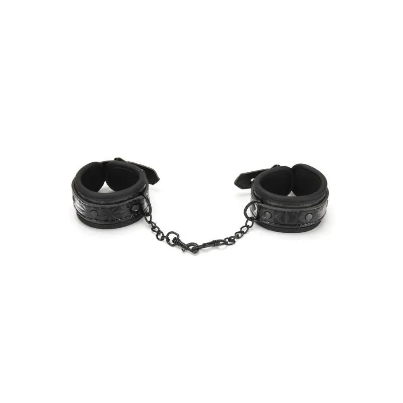 Whip Smart Diamond Handcuff Black Whipsmart Discreet Intimate Essentials.