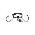 Whip Smart Diamond Ball Gag w Nipple Clips Black Whipsmart Discreet Intimate Essentials.