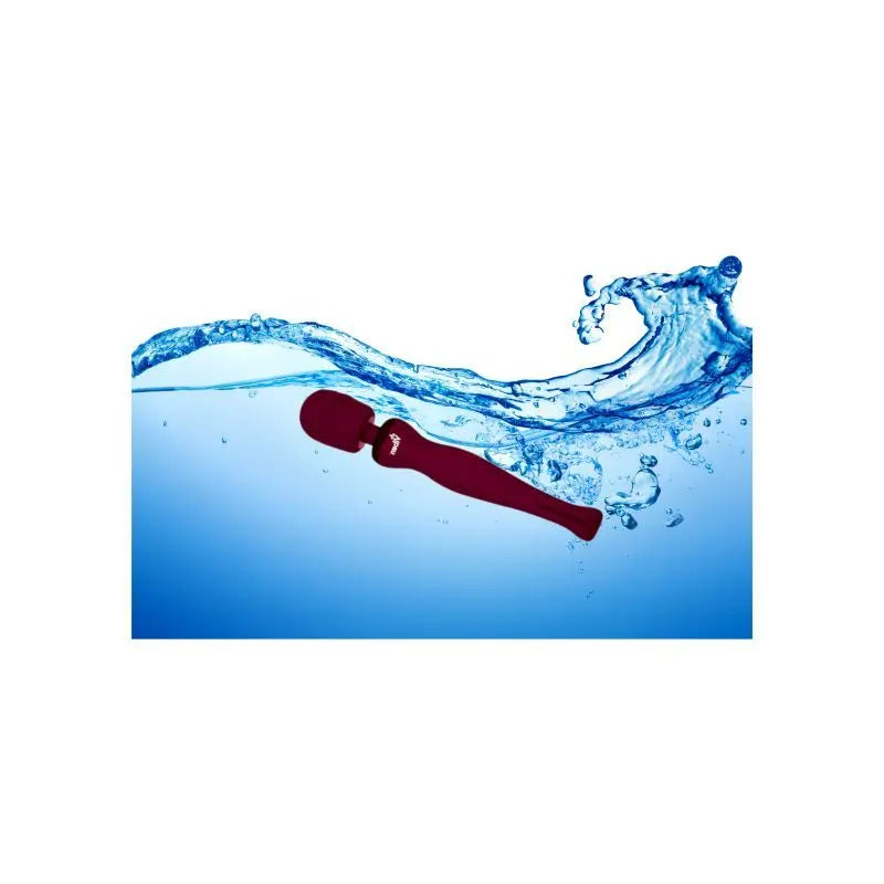 Viben Sultry Rechargeable Wand Massager Ruby Viben Discreet Intimate Essentials.
