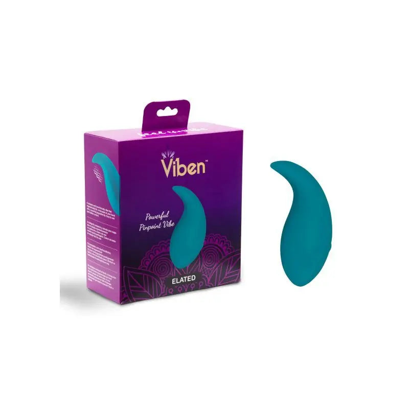 Viben Elated Pinpoint Rechargeable Vibe Ocean Viben Discreet Intimate Essentials.