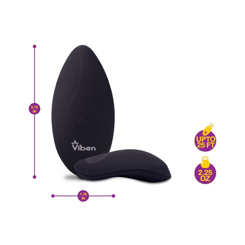 Viben Racy Multi Function Panty Vibe w Remote features sleek design and remote control for ultimate pleasure.