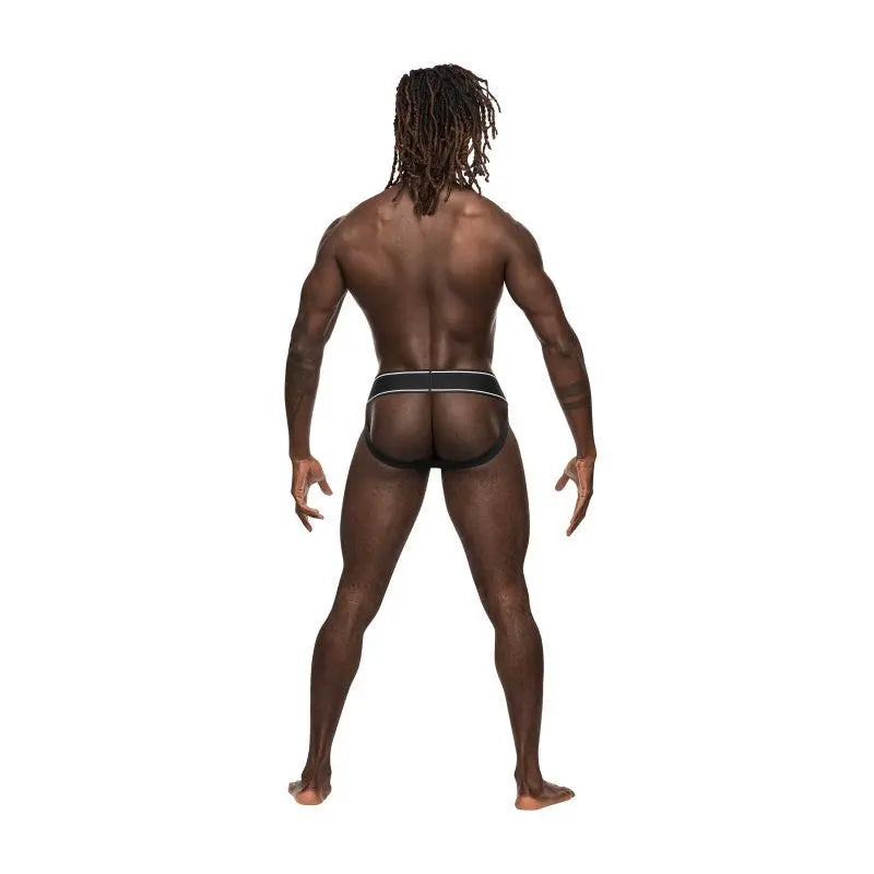Male Power Modal Rib Jock White Male Power Discreet Intimate Essentials.