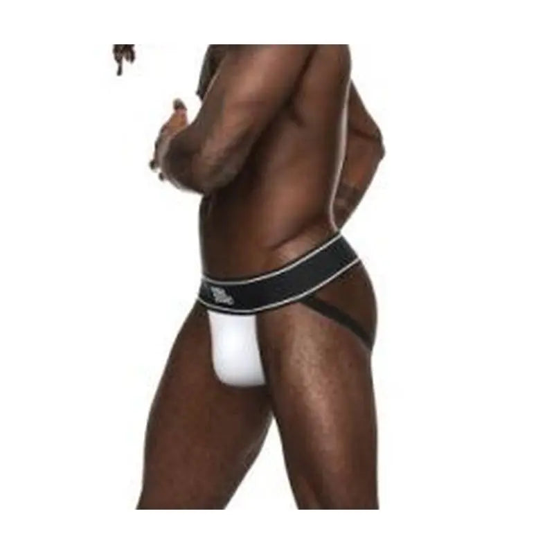 Male Power Modal Rib Jock White Male Power Discreet Intimate Essentials.