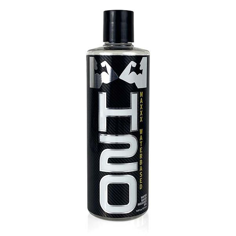 H2O MAXXX Lubricant Gel Disc Cap 16oz/475ml for intimate essentials and adult novelty use.