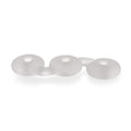 Triple Stack Cock Ring made from soft SilaSkin material, showing its three connected rings for enhanced pleasure and versatility.