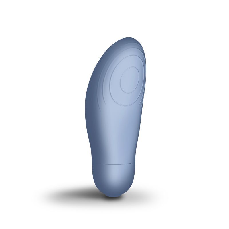 SugarBoo Blue Bae layon massager, a waterproof layon vibrator with 10 functions for discreet stimulation.