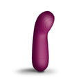 SugarBoo Berry Massager Vibe Pink, a pink silicone body massager with a curved G tip for precise stimulation.