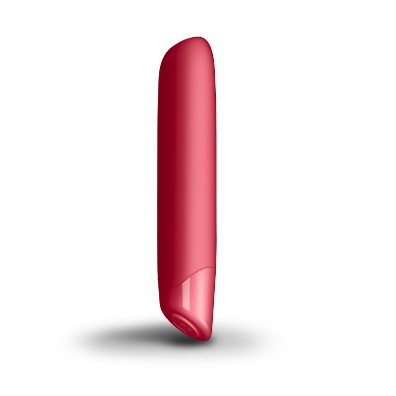 Cool coral bullet vibe designed for sensory pleasure with 10 vibration sensations, perfect as a sensory bullet vibe.